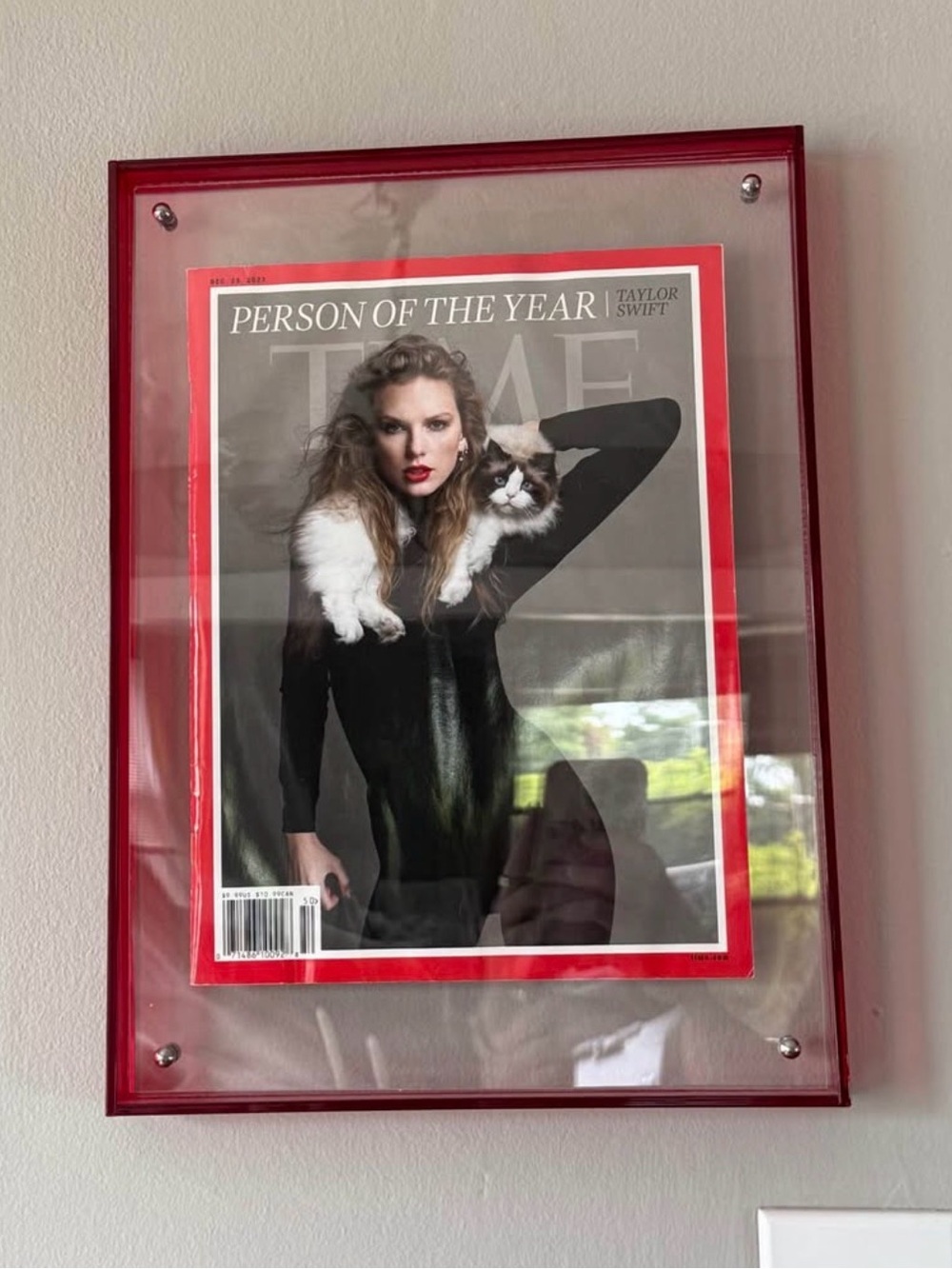 Framed TIME Magazine Taylor Swift Cover